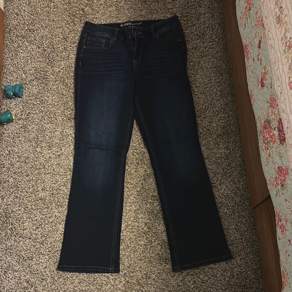 Maurices Blue Boot Cut Jeans Classic Style
